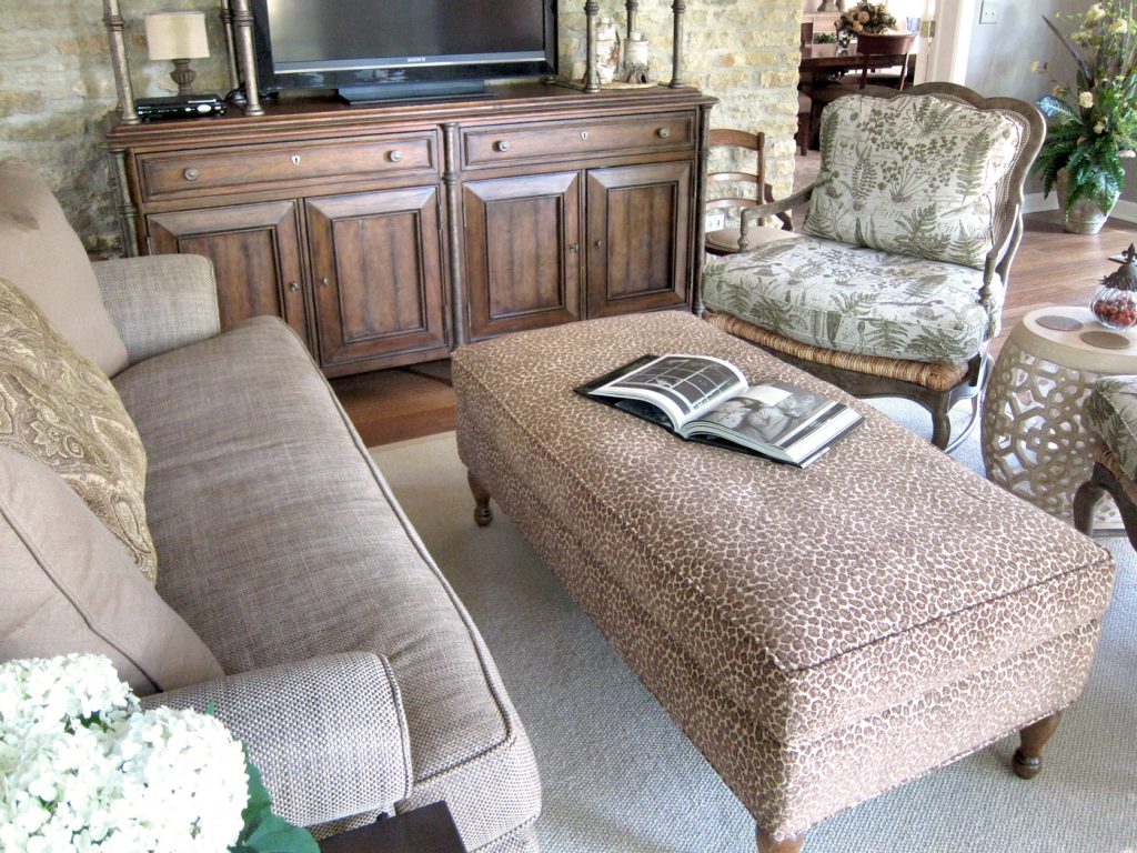 Seating in Sun Room