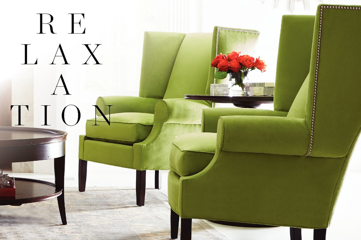 Relaxation Stickley Park City Wing Chair