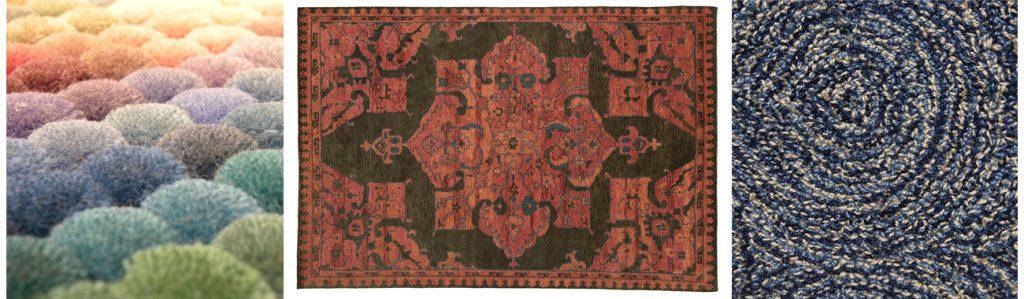 Fabrica rug variety triptych