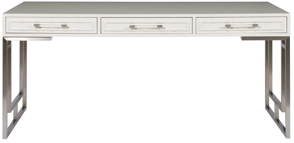 Berkley Desk with Metal Geometric Base